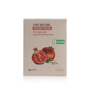 eyeNlip - Like Nature Vegan Mask Set - 4 Types Pomegranate
