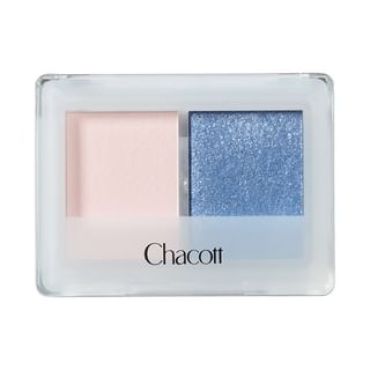Chacott - Eyeshadow Duo 602 White Milk Tea x Blue