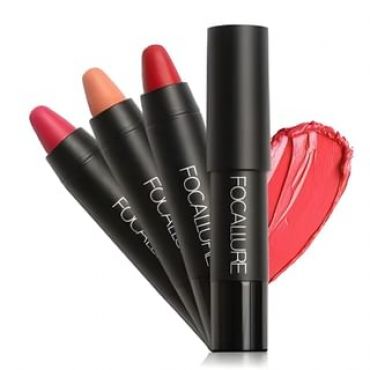 FOCALLURE - Matte Lip Crayon - 14 Colors #18 BRAVE