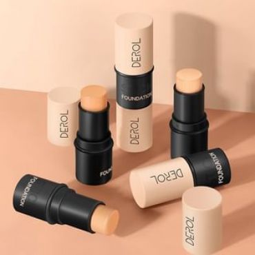 DEROL - Lightweight Matte Multi-Purpose Foundation Stick - #01-#03 #03 - 7g