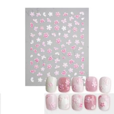 MEKO - Embossed Nail Stickers L 1 pc