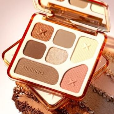 MEIKING - 7 Color Eyeshadow Palette - Brown #Brown