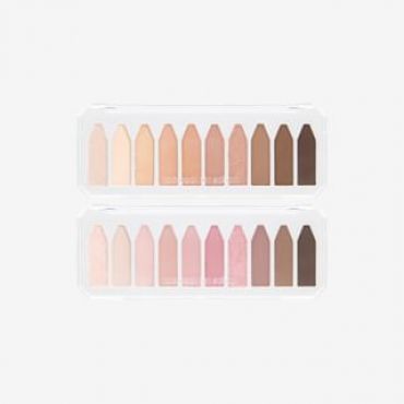 too cool for school - Artclass Frottage Palette - 4 Types #01 Peach Plain