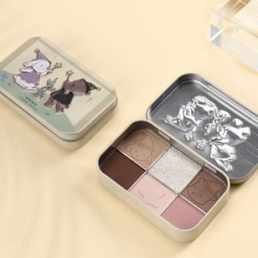 YIGU DIGU - Travel Series Metal Box Eyeshadow Palette #02 #02 House Stay - 18g