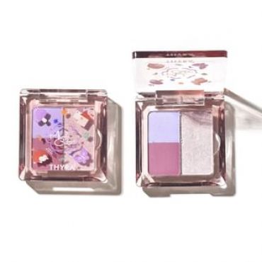 THYRA - Mini Cute 3 Color Eyeshadow - E22 #E23 Mini Taro - 1.5g