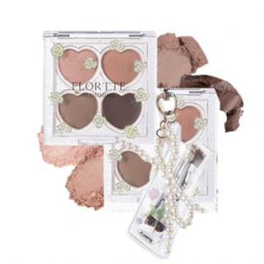 FLORTTE - Blooming Series 4 Color Eyeshadow - 01 #01 Stunning - 2.7g