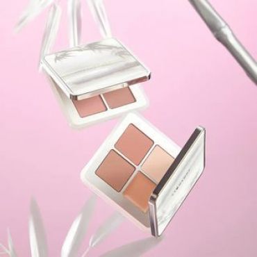 Judydoll - Tanabata Bamboo Series Matte Blusher Palette - 2 Colors #02 Purple Pink Tone - 8g