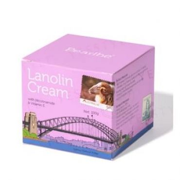 Pearlbe - Lanolin Cream With Nicotinamide & Vitamin E 100g
