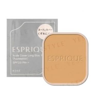 Kose - Esprique Nude Cover Long Stay Pact SPF 22 PA++ OC-400 Refill