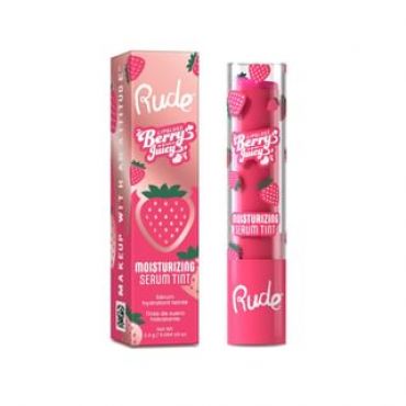 Rude Cosmetics - Berry Juicy Moisturizing Serum Tint - 6 Colors Razzmatazz - 2.4g