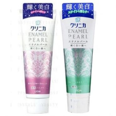 LION - Clinica Enamel Pearl Toothpaste Fresh Citrus Mint - 130g