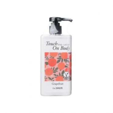 The Saem - Touch On Body Body Lotion - 4 Types 2024 Version - #03 Grapefruit