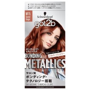 Schwarzkopf - got2b Bonding Metallics Hair Color M15 Garnet Ginger
