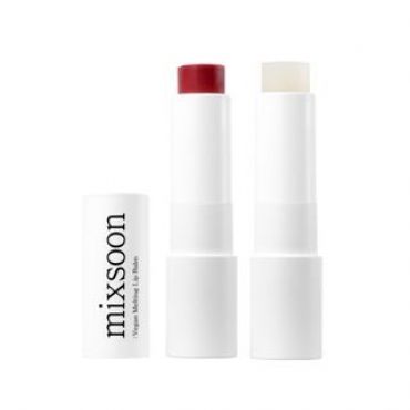 mixsoon - Vegan Melting Lip Balm - 2 Types #01 Clear