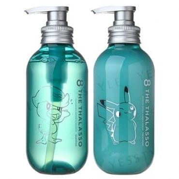 Stella Seed - Pokemon 8 THE THALASSO Shampoo & Treatment Smooth Set 475ml x 2