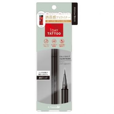 K-Palette - 1 Day Tattoo Liquid Eyeliner 01 Mellow Black