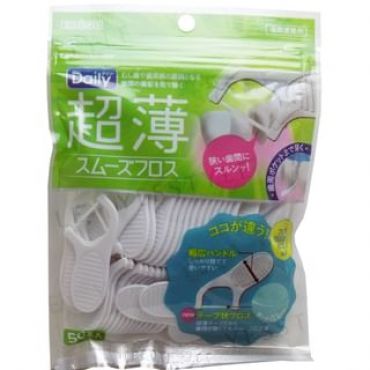 EBISU - Daily Ultra Thin Smooth Floss 50 pcs