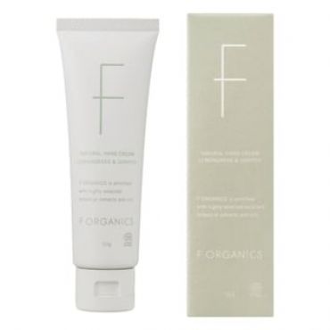 F ORGANICS - Natural Hand Cream Lemongrass & Juniper - 50g