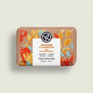 YVES ROCHER - Oat Milk & Buckwheat Soap 80g