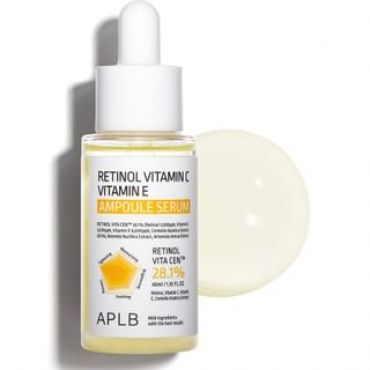 APLB - Retinol Vitamin C Vitamin E Ampoule Serum 40ml