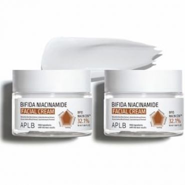 APLB - Bifida Niacinamide Facial Cream Set 55ml x 2 pcs