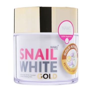 NAMU LIFE SNAILWHITE - Gold Advance Cream Retinol + Bakuchiol 50ml