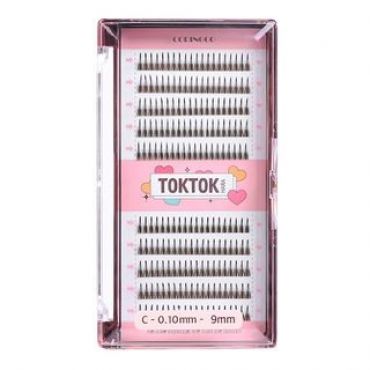 CORINGCO - Toktok-Hara Filter Eyelash - 4 Types Black - 9mm