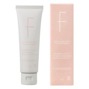 F ORGANICS - Natural Hand Cream Rose & Cedarwood - 50g