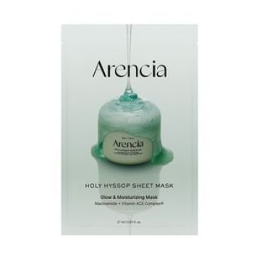 Arencia - Holy Hyssop Sheet Mask Set 27ml x 5 sheets