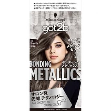 Schwarzkopf - got2b Bonding Metallics Hair Color M12 Brunette Greige