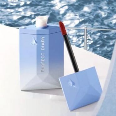 PERFECT DIARY - Denim Series Velvet Lip Gloss - 3 Colors #036 Surfing Peach - 4g