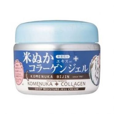 NIHONSAKARI - KOMENUKA BIJIN Collagen Deep Moisture Jell Cream 100g