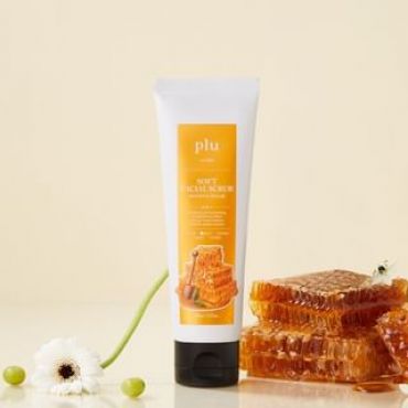 plu - Soft Facial Scrub Honey & Sugar 100g
