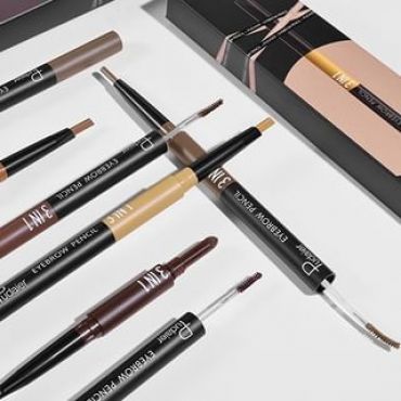 Pudaier - 3 In 1 Eyebrow Pencil / Powder / Cream - 6 Colors #04 - 3g