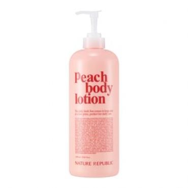 NATURE REPUBLIC - Daily Fresh Peach Body Lotion Jumbo 1000ml