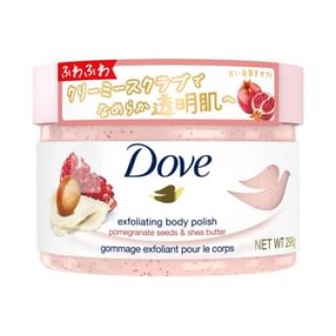 Dove Japan - Exfoliating Body Polish Pomegranate Seeds & Shea Butter - 298g