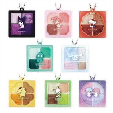 T'S Factory - Sanrio Eye Shadow Styled Bag Charm (Blind Box) 1 pc out of 8 pcs - Random Style