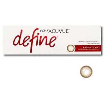 ACUVUE - 1 Day Define Lacreon Color Lens Radiant Chic 30 pcs P-4.25 (30 pcs)