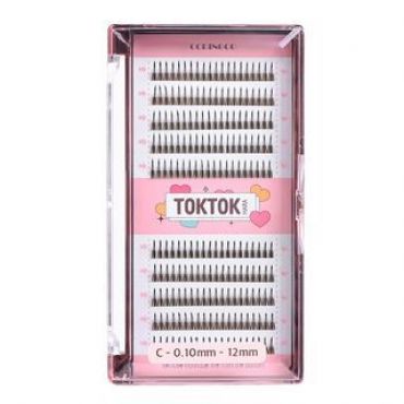 CORINGCO - Toktok-Hara Filter Eyelash - 4 Types Black - 12mm