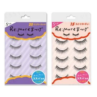 BN - Re:More Eyelashes 13 Cute - 5 pairs