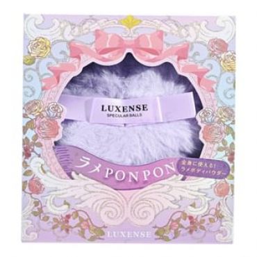 Cosme Station - Luxense Glitter Body Powder Puf Round 10g