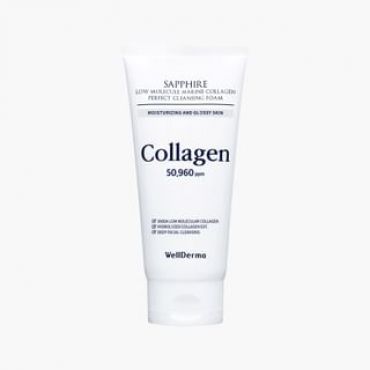 WellDerma - Sapphire Low Molecule Collagen Perfect Cleansing Foam 150g