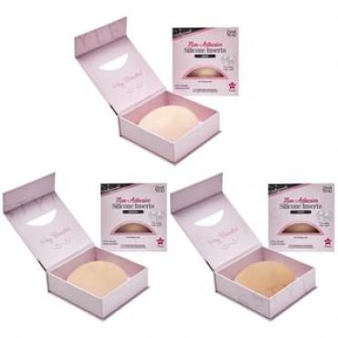 Non-Adhesive Silicone Inserts Medium - 1 pair