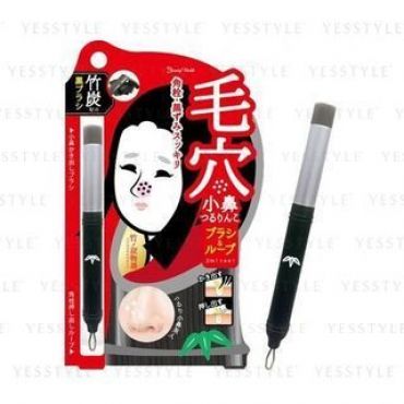 Beauty World - 2 In 1 Super Soft Facial Brush & Remove Blackheads Tweezers 1 pc