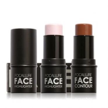 FOCALLURE - Highlighter & Contour - 4 Colors #1A SILVER