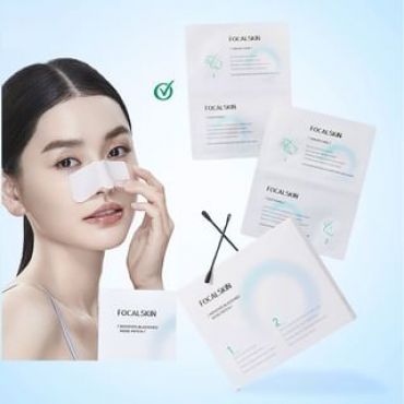 FOCALSKIN - Removes Blackhed Nose Patch Set #Nose Patch - 5pcs