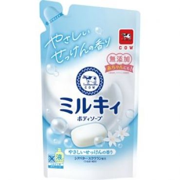 Cow Brand Soap - Milky Body Soap Soap - 360ml Refill