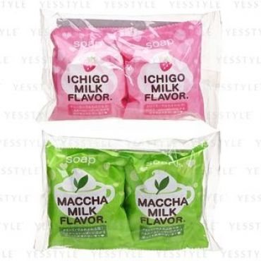 Pelican Soap - Milk Flavor Soap Set Maccha - 80g x 2