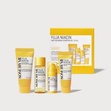 SOME BY MI - Yuja Niacin Anti Blemish Starter Kit Renewed - 4 pcs