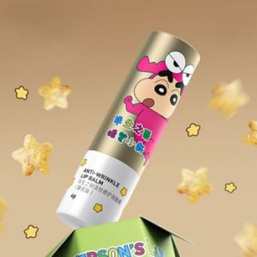 PETERSON'S LAB - Anti-Wrinkle Lip Balm Crayon Shin-chan Edition Milk Biscuit Flavor - 4g